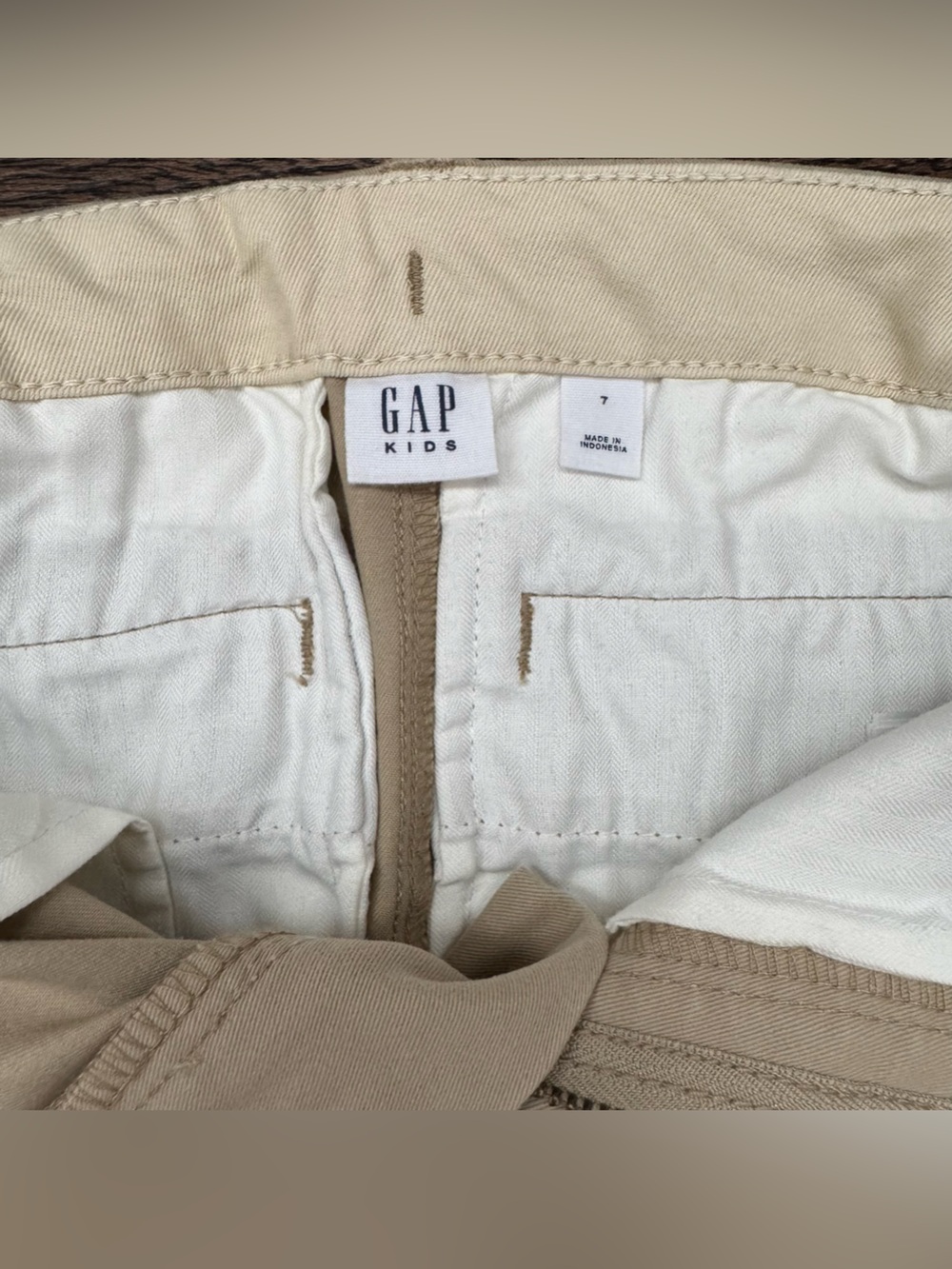 GAP kids Chino Pants in Khaki - Picture 5 of 5